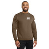 Gold Mechanical WHITE PRINT Crewneck Sweatshirt