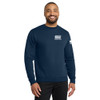 Gold Mechanical WHITE PRINT Crewneck Sweatshirt