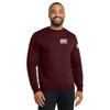 Gold Mechanical WHITE PRINT Crewneck Sweatshirt