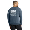 Gold Mechanical WHITE PRINT Crewneck Sweatshirt