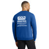 Gold Mechanical WHITE PRINT Crewneck Sweatshirt