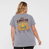 Impact168 Make It A Great Day Plus Size Ladies Tee