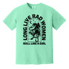Roll Like A Girl LONG LIVE RAD WOMEN Comfort Colors® Tee