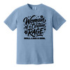Roll Like A Girl WOMAN OF A CERTAIN RAGE Comfort Colors® Tee
