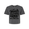 Roll Like A Girl WOMAN OF A CERTAIN RAGE Comfort Colors® Cropped Tee