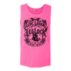 Roll Like A Girl LIVE, LAUGH, LEGLOCK Comfort Colors® Tank