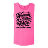 Roll Like A Girl WOMAN OF A CERTAIN RAGE Comfort Colors® Tank