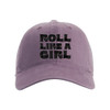 Roll Like A Girl Comfort Colors® Sunwashed Cap