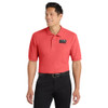 Gold Mechanical BLACK AND WHITE Embroidered Silk Touch™ Polo