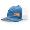 Gold Mechanical FULL COLOR Embroidered Five-Panel Trucker - Richardson 112PFP