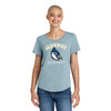 Greenwood Bluejays Ladies' Tri-Blend Tee