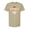 Republic HS Softball BALL & PLATE Basic Unisex Tee