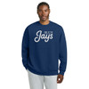 Blujays Chenille Puff HOMECOMING SPECIAL Heavyweight Fleece Crew