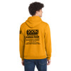 Gold Mechanical BLACK PRINT Hoodie