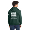 Gold Mechanical WHITE PRINT Hoodie