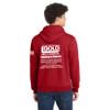 Gold Mechanical WHITE PRINT Hoodie