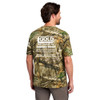 Gold Mechanical WHITE PRINT Camo Cotton Tee