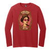 Pink Feather Society HER MAHJESTY Unisex Long Sleeve Tee