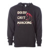 Pink Feather Society SORRY CAN'T MAHJONG Unisex Hoodie