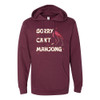 Pink Feather Society SORRY CAN'T MAHJONG Unisex Hoodie