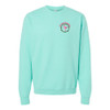 Pink Feather Society EMBROIDERED LOGO Unisex Sweatshirt