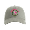 Pink Feather Society EMBROIDERED LOGO Comfort Colors® Sunwashed Cap
