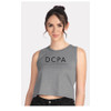 Dance Canvas FINE LINE Next Level® Cropped Tank