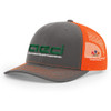 Charcoal / Neon Orange - Full Color