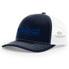 Navy / White - Tone on Tone