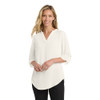 Ivory Chiffon - White