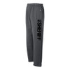 GCSO FLAG & SHERIFF IN BLACK - Performance Fleece Open Bottom Sweatpants - Graphite