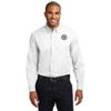 GCSO CHROME BADGE - Long Sleeve Easy Care Shirt - White