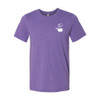 EVERYTHING KITCHENS - WHITE - FLC PAN, BACK TEXT, SLEEVE EK - Super Soft Tee - Heather Team Purple