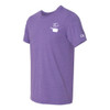 EVERYTHING KITCHENS - WHITE - FLC PAN, BACK TEXT, SLEEVE EK - Super Soft Tee - Heather Team Purple