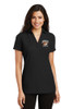 STRIPES 360 - LADIES Classic Y-Neck Polo - Black