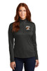 STRIPES 360 - LADIES Heathered Quarter Zip Pullover - Black Heather