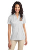 Brentsville EMBROIDERED Ladies Port Authority Silk Touch Performance Polo - WHITE