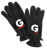 Gutterglove® WHITE & RED G - Fleece Gloves - Black