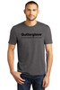 Gutterglove® FULL FRONT BLACK WORDMARK - Premium Unisex Tee - Heathered Charcoal