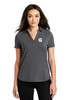 Gutterglove® Embroidered FLC WHITE & RED G OGIO® Ladies Polo