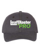 Gutterglove® EMBROIDERED WHITE LEAFBLASTER PRO® - "Dad" Cap - Charcoal