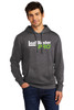 Gutterglove® FULL FRONT WHITE LEAFBLASTER PRO® Premium Unisex Hoodie