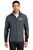 SMC EMBROIDERED Mens Pro Fleece Full-Zip Jacket - Charcoal Heather/Black