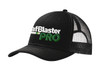 Gutterglove® EMBROIDERED WHITE LEAFBLASTER PRO® - Trucker Cap - Black