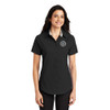 GCSO CHROME BADGE - Short Sleeve LADIES Easy Care Shirt - Black