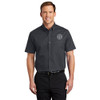 GCSO CHROME BADGE - Short Sleeve Easy Care Shirt - Classic Navy