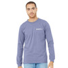 Regional Eye Center EMBROIDERED Premium Unisex Long Sleeve Tee - Lavender Blue