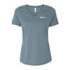 Regional Eye Center EMBROIDERED Premium Ladies Tee - Heather Slate