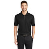 Meeks Port Authority® Performance Fine Jacquard Polo