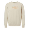 BOO GHOSTS Embroidered Pigment Dyed Sweatshirt - Ivory BOO GHOSTS Embroidered Pigment Dyed Sweatshirt - Ivory